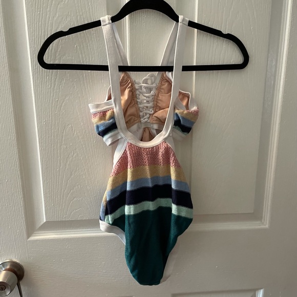 Suboo Lace Up Front Cut Out Paradiso Swimsuit - Picture 8 of 16